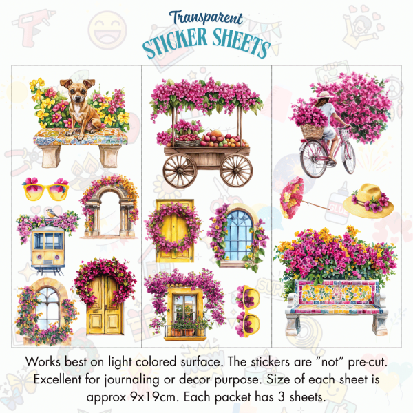Signature Series Sticker Cards - Barcelona Vibes 2