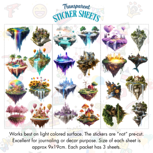 Signature Series Sticker Cards - Fantasy World