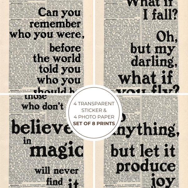 Signature Prints - Quotes