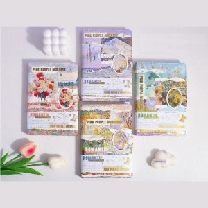 Romantic Landscape Notebook – “Pink Purple Morning” Aesthetic Journal