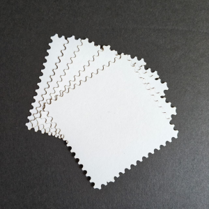 Postage Stamp Cutouts Square