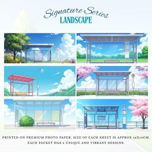 Signature Series Landscape - Bus Stop