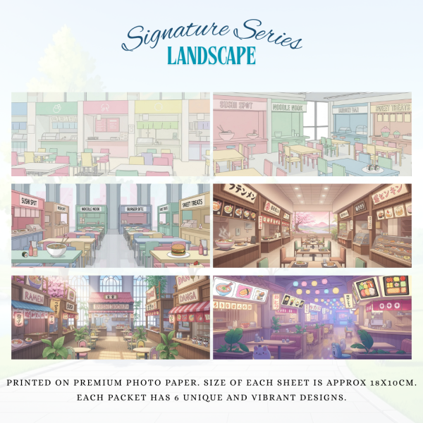 Signature Series Landscape – Food Court