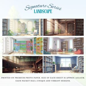 Signature Series Landscape – Library