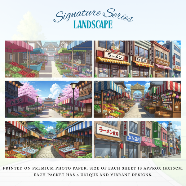 Signature Series Landscape – Market