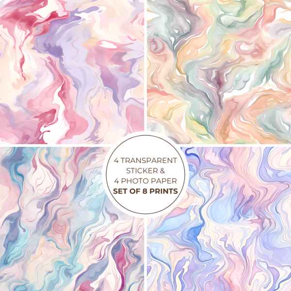Signature Prints - Marble Abstract Theme
