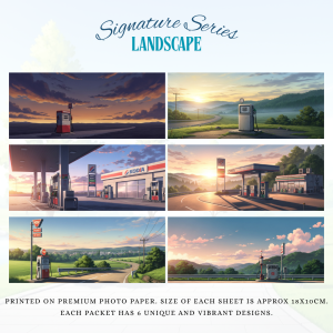Signature Series Landscape – Petrol Pump