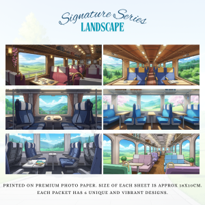 Signature Series Landscape – Train Coach