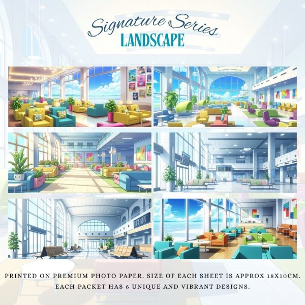 Signature Series Landscape – Airport Lounge