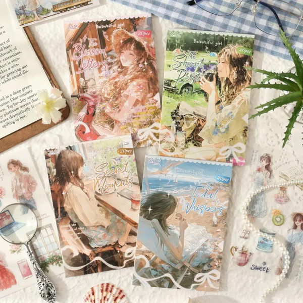 Beautiful Girl Series Sticker Book