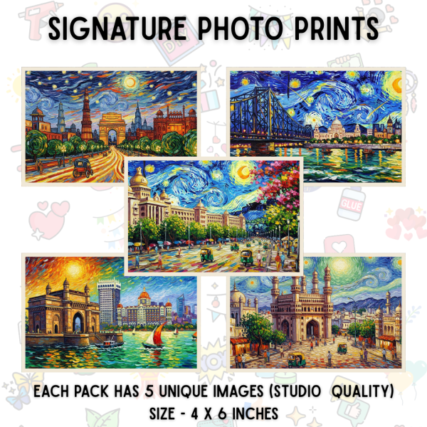 Signature Photo Prints - Indian Cities