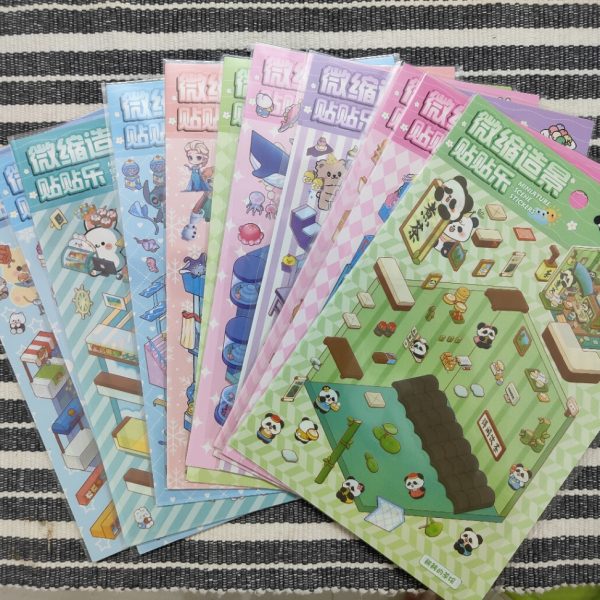 Cartoon Landscape Stickers