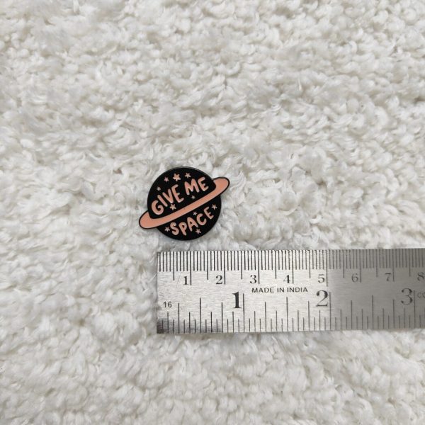 Lapel Pin - Give Me Space
