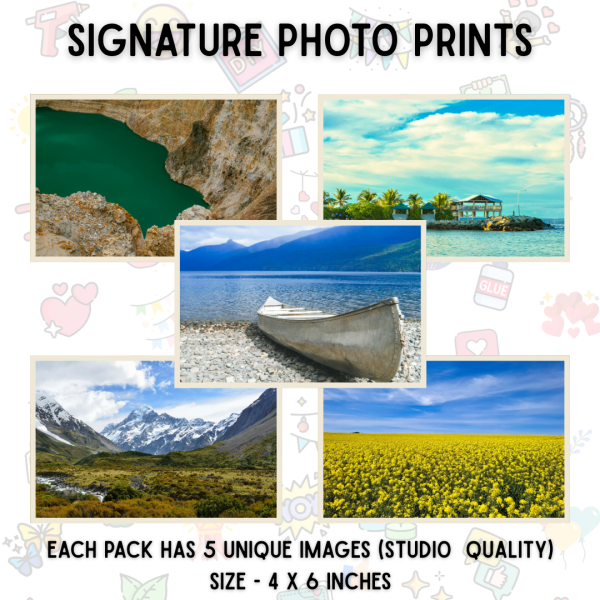 Signature Photo Prints - Landscapes