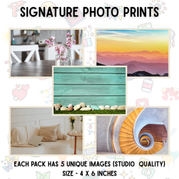 Signature Photo Prints - Aesthetic