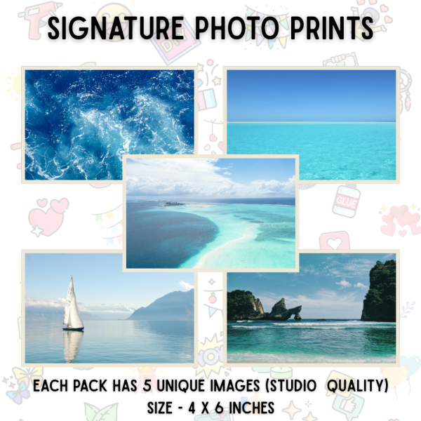 Signature Photo Prints - Ocean