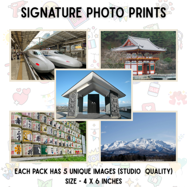 Signature Photo Prints - Japan