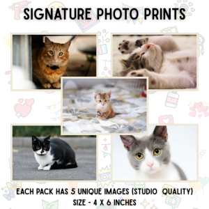 Signature Photo Prints - Cat