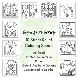 Stress Busters : Valentine Day Window