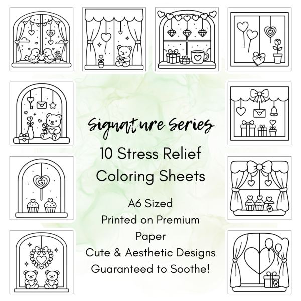 Stress Busters : Valentine Day Window
