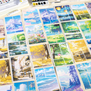 Time Mirror Image Series Sticker Book