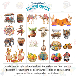 Signature Series Sticker Cards - Spirit of India