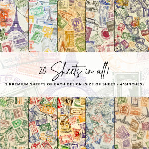 Signature Material Paper - Stamps