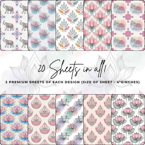 Signature Material Paper – Indian Folk Prints