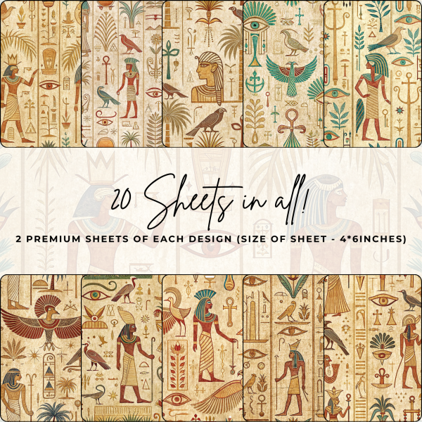 Signature Material Paper – Ancient Egyptian