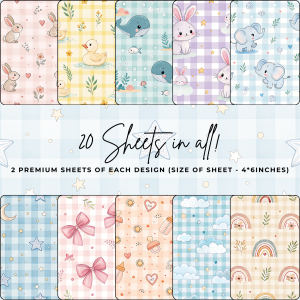 Signature Material Paper - Baby Gingham