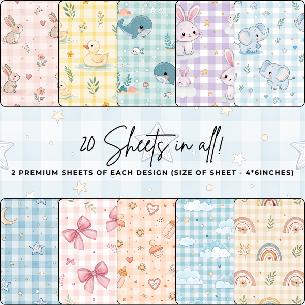 Signature Material Paper - Baby Gingham