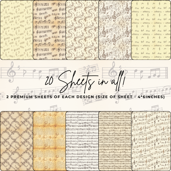 Signature Material Paper – Vintage Music