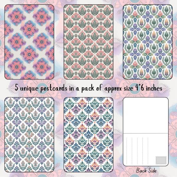 Signature Series Postcards - Indian Motif