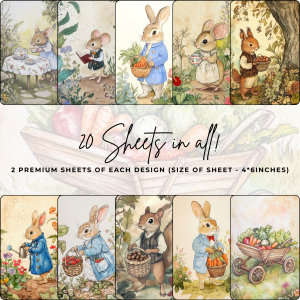Signature Material Paper – Easter Garden 1