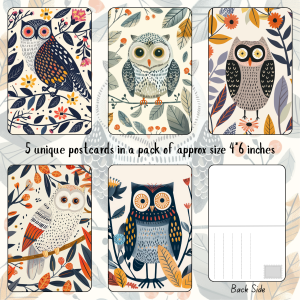 Signature Series Postcards - Autumn Owl
