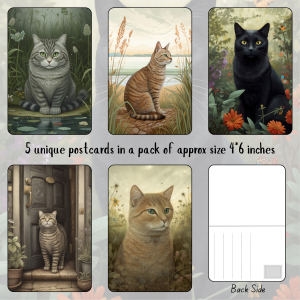 Signature Series Postcards - Cats 2