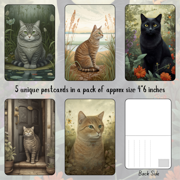 Signature Series Postcards - Cats 2