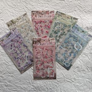 Aesthetic Floral Frame Stickers