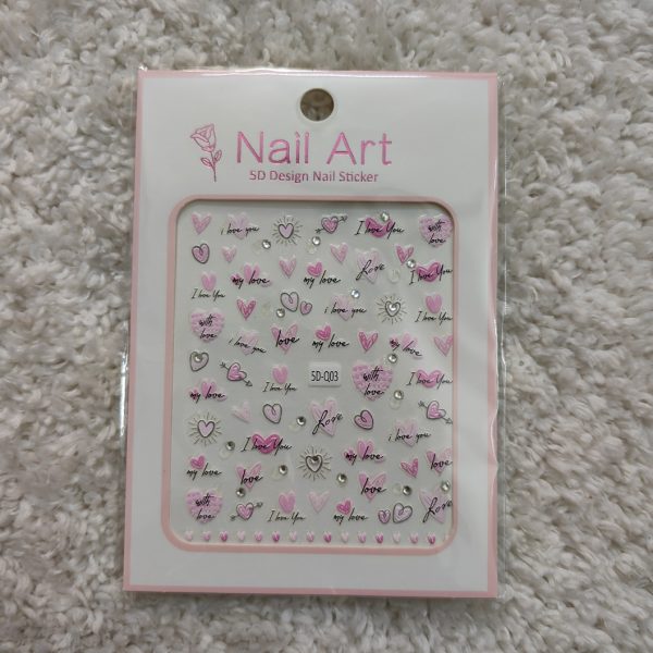 Nail Art Sticker - 5DQ03