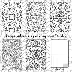 Signature Series Postcards - Mandala Theme