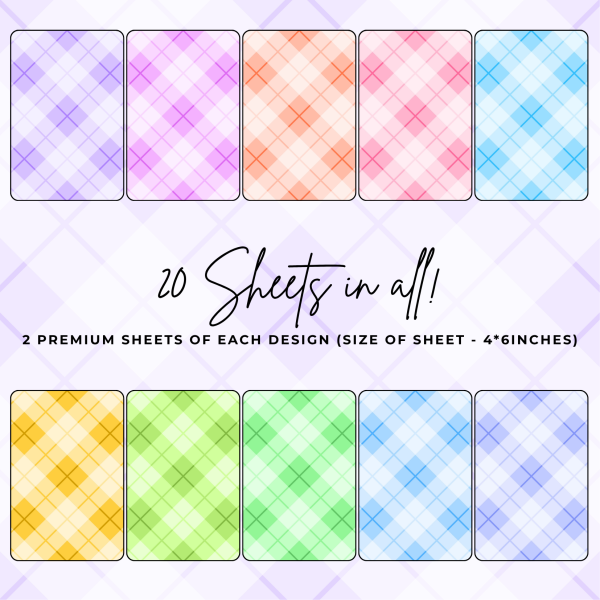 Signature Material Paper – Vintage Gingham