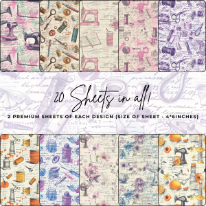 Signature Material Paper – Sewing Junk Journal