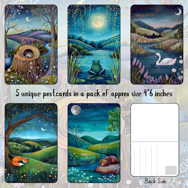 Signature Series Postcards - Night Time Hills 1