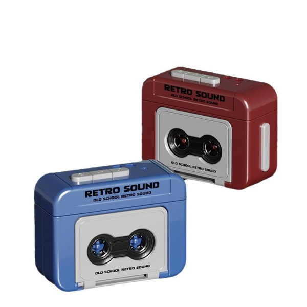 Vintage Tape Recorder Keychain