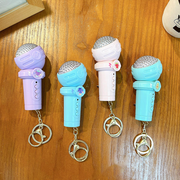 Vintage Mike Recorder Keychain