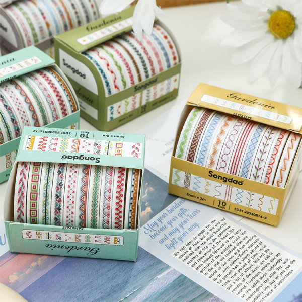 Gardenia Series Washi Tape