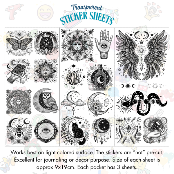 Signature Series Sticker Cards - Celestial