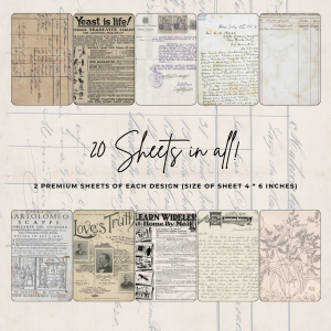Signature Material Paper – Antique Paper 1
