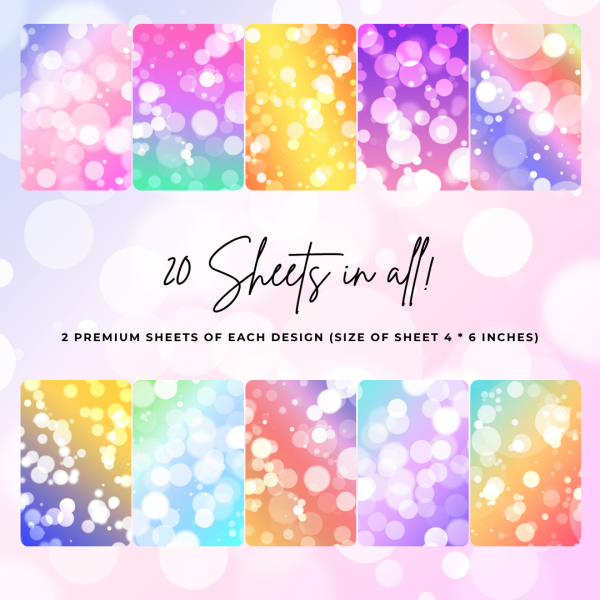 Signature Material Paper – Bokeh