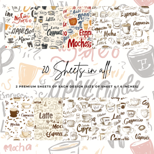 Signature Material Paper – Coffee Time